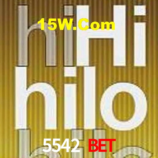 Interface do App 5542 bet